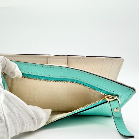 kate spade Mint Green Wallet - Picture 6 of 11